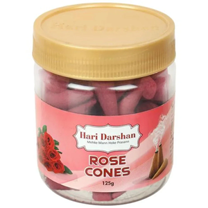 HARI DARSHAN ROSE CONES 125G