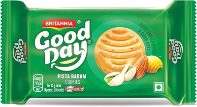 BRITANNIA GOOD DAY PISTA BADAM COOKIES 200G