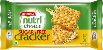 BRITANNIA NUTRI CHOICE SUGAR FREE CRACKER 300G
