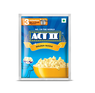 ACT II GOLDEN SIZZLE POPCORN 40G