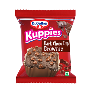 DR. OETKER KUPPIES CAKE DARK CHOCO DARK BROWNIE 37G