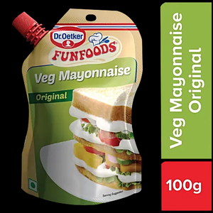 FUNFOODS VEG MAYONNAISE ORIGINAL 100G