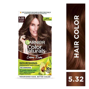 GARNIEAR COLOUR NATURAL 5.32 CARAMEL BROWN