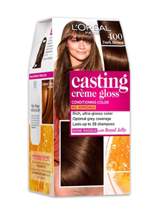LOREAL PARIS 400 DARK BROWN COLOR 87.5G+72ML
