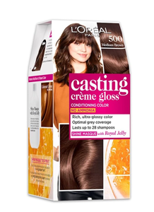 LOREAL PARIS 500 MEDIUM BROWN 87.5G+72ML