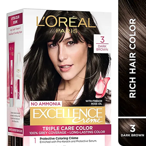 LOREAL PARIS 3 DARK BROWN COLOR 100+72ML