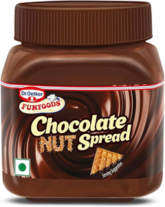 FUNFOODS CHOCOLATE NUT SPREAD 225G