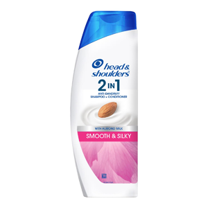 HEAD & SHOULDER 2IN1 SMOOTH & SILKY ALMOND MILK 180ML