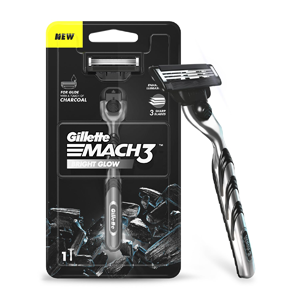 GILLETTE MACH3 BRIGHT GLOW