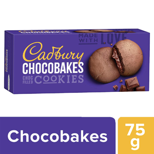 CADBURY CHOCOBAKES COOKIES 75G