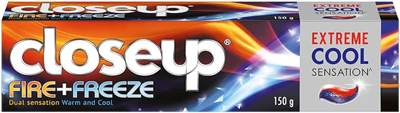 CLOSEUP FIRE+FREEZE TOOTHPASTE 150G