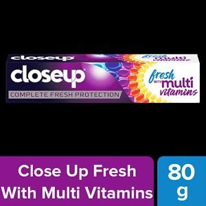 CLOSEUP FRESH MULTIVITAMINS TOOTHPASTE 80G
