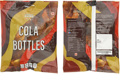 H COLA BOTTLES 150G