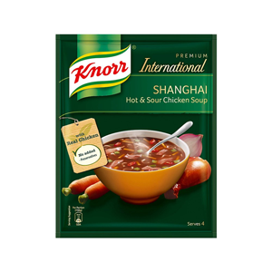 KNORR SHANGHAI HOT AND SOUR CHICKEN SOUP 38G