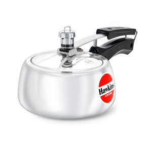HAWKINS CONTURA WHITE PRESSURE COOKER 1.5L