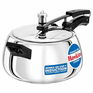 HAWKINS STEEL PRESSURE COOKER 5LTR