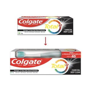 COLGATE ANTICAVITY CHARCOAL DEEP CLEAN 150G