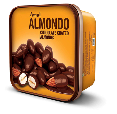 AMUL ALMONDO CHOCOLATE 200G