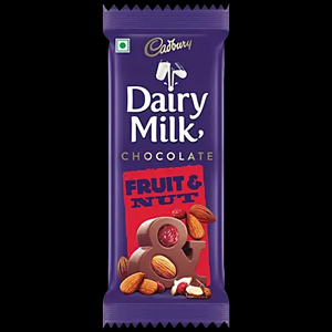 CADBURY DAIRY MILK CHOCOLATE FRUIT & NUT 80G