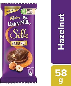 CADBURY DAIRY MILK SILK HAZELNUT 58G