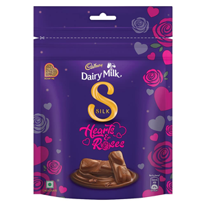 CADBURY DAIRY MILK SILK HEARTS & ROSES 153G