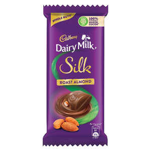 CADBURY SILK ROAST ALMOND 143G